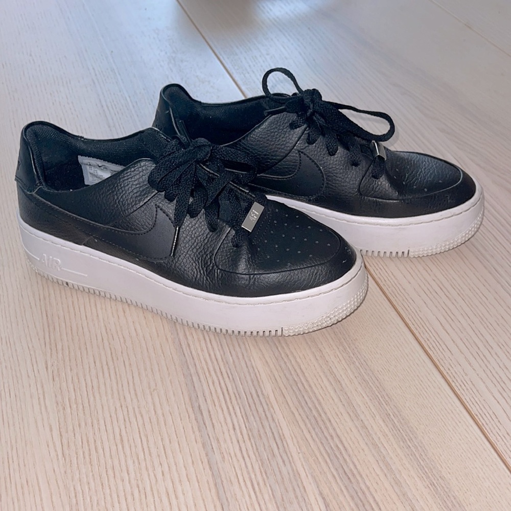 Nike Air Force 1 Sage Low Black and White (Women’s)